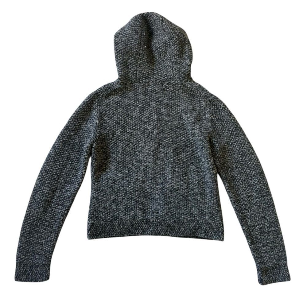 Patagonia Women's Heather Charcoal Zip Hoodie Cardigan - Picture 6 of 9